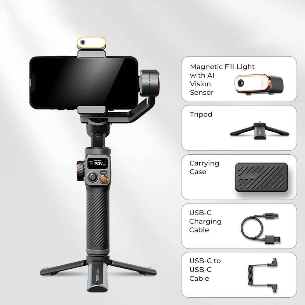 Hohem iSteady M6 Kit with AI Magnetic Tracking Part – Image 5