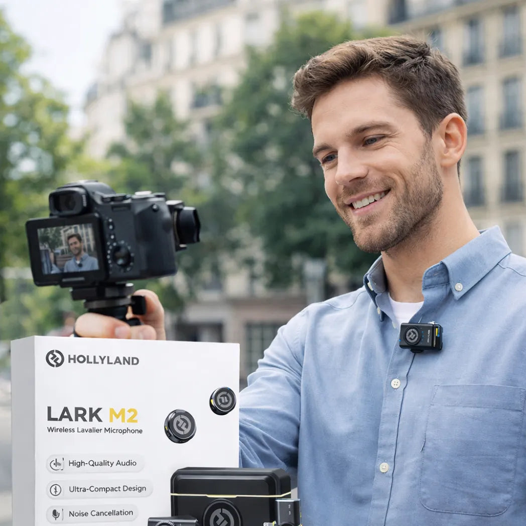 Hollyland Lark M2 Wireless Lavalier Microphone – Image 2