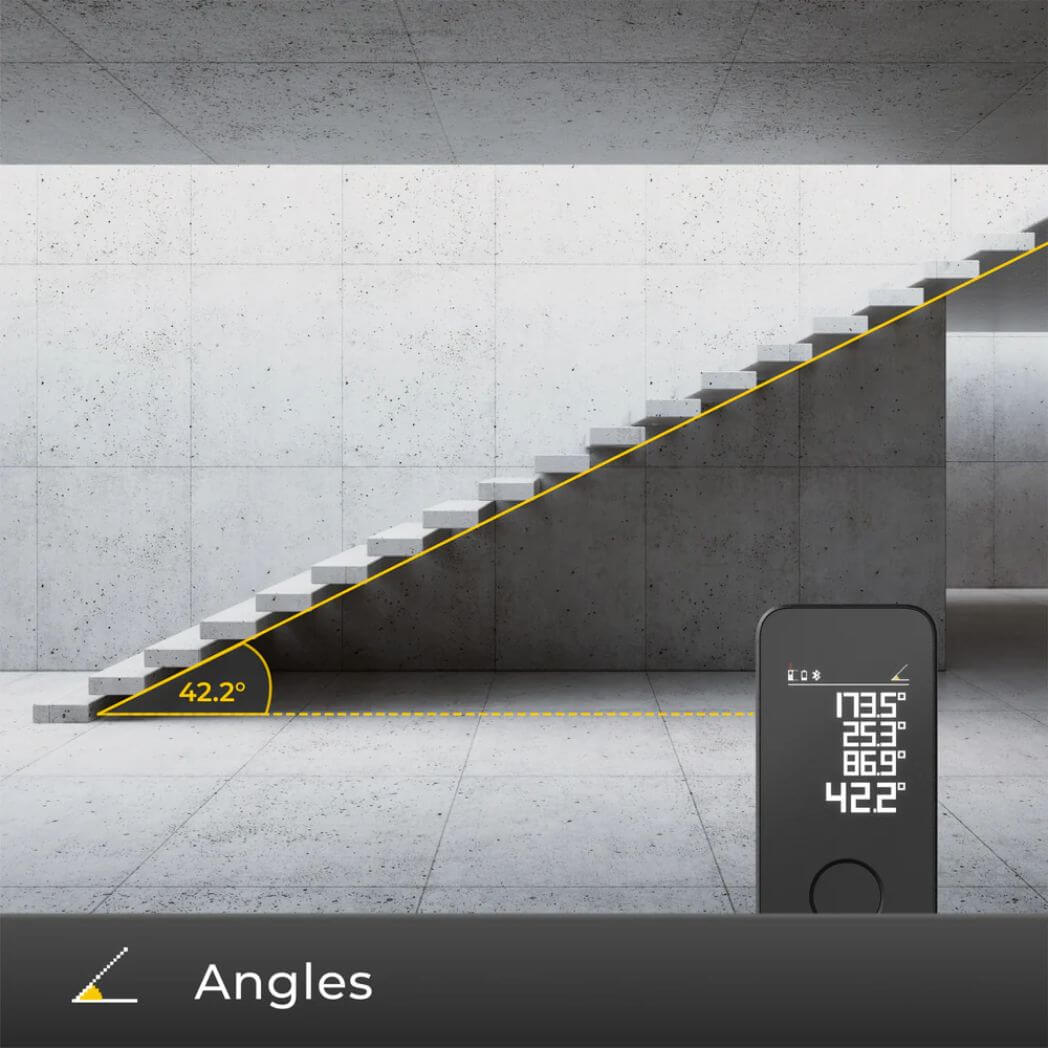 Hoto Smart Laser Measure Pro – 50m – App Connectivity – Image 2