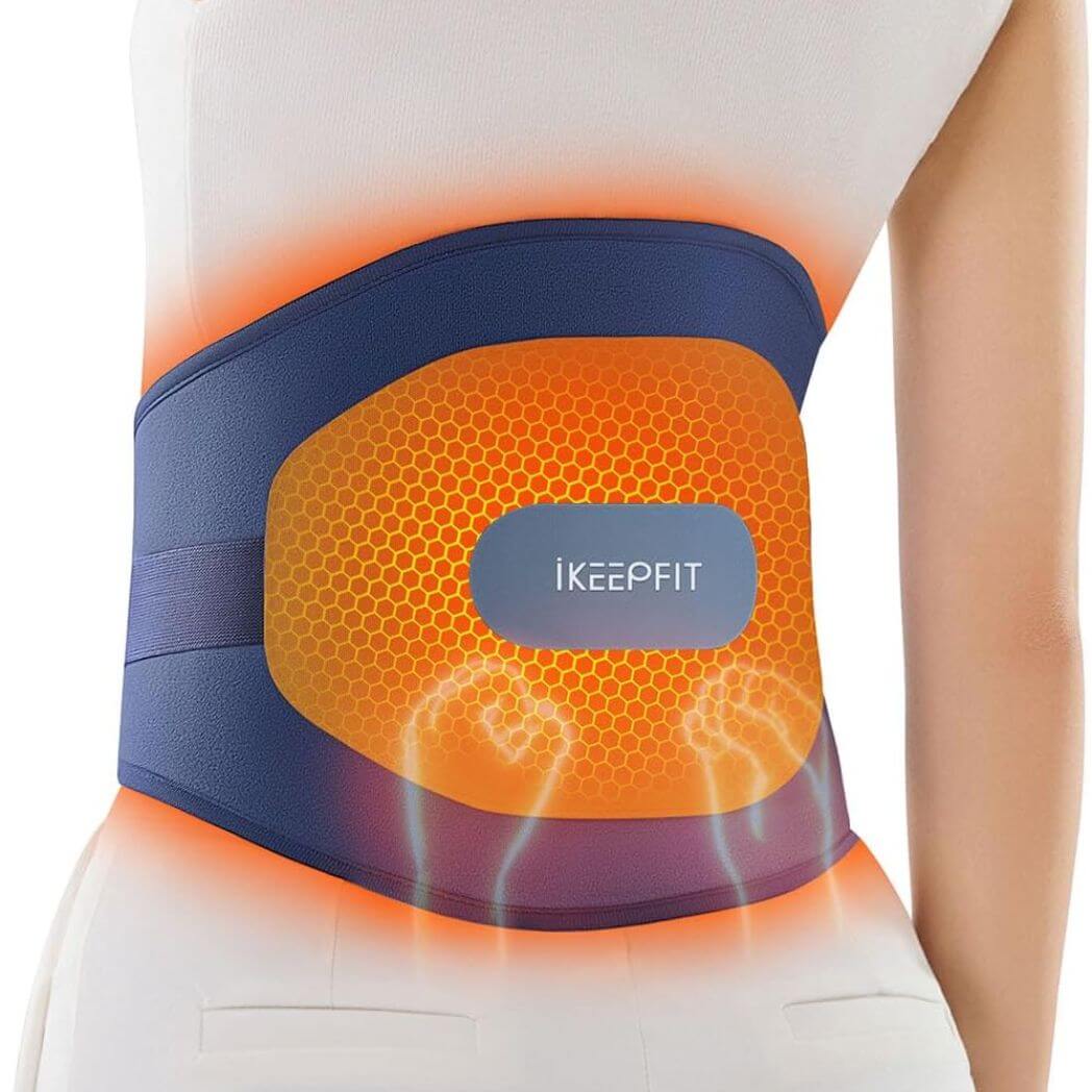 iKEEPFIT Heated Waist Massager for Back Pain Relief – Image 3