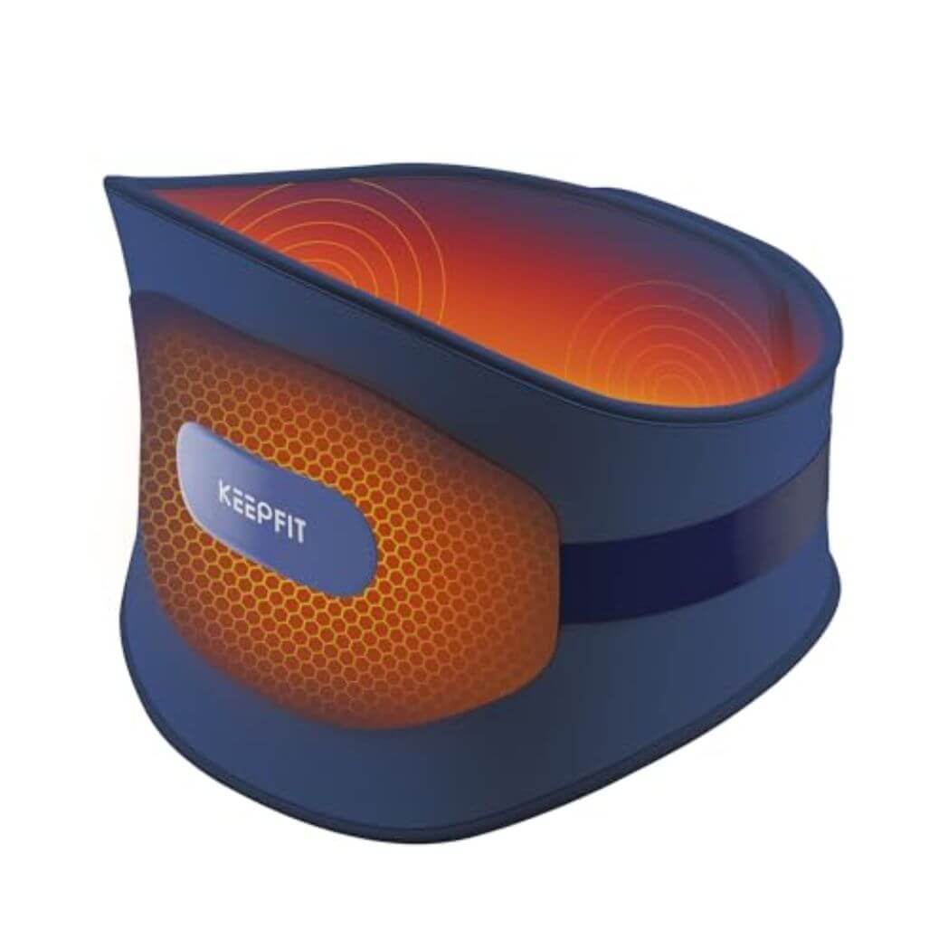 iKEEPFIT Heated Waist Massager for Back Pain Relief