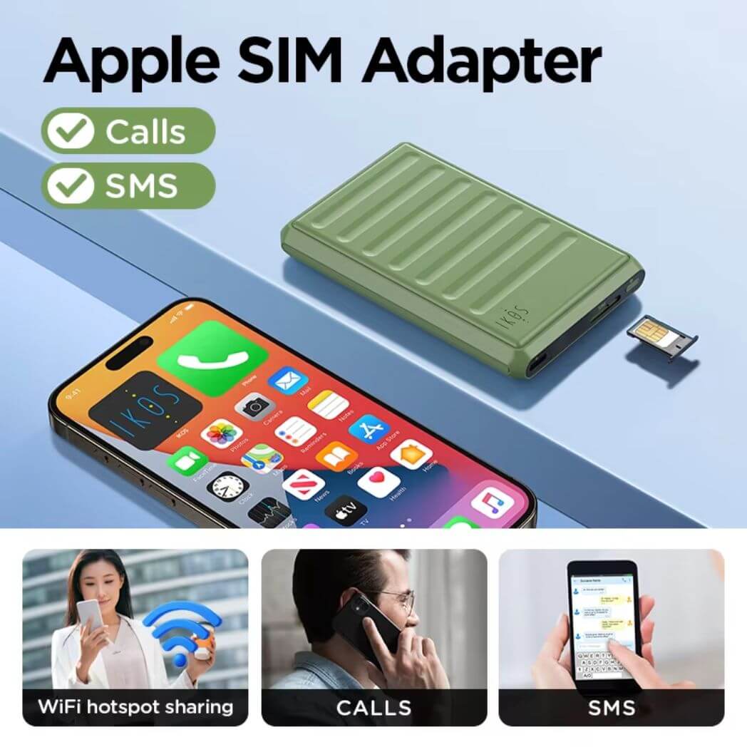 IKOS K7S 4G SIM Adapter For iPhone – Single Sim – Image 5