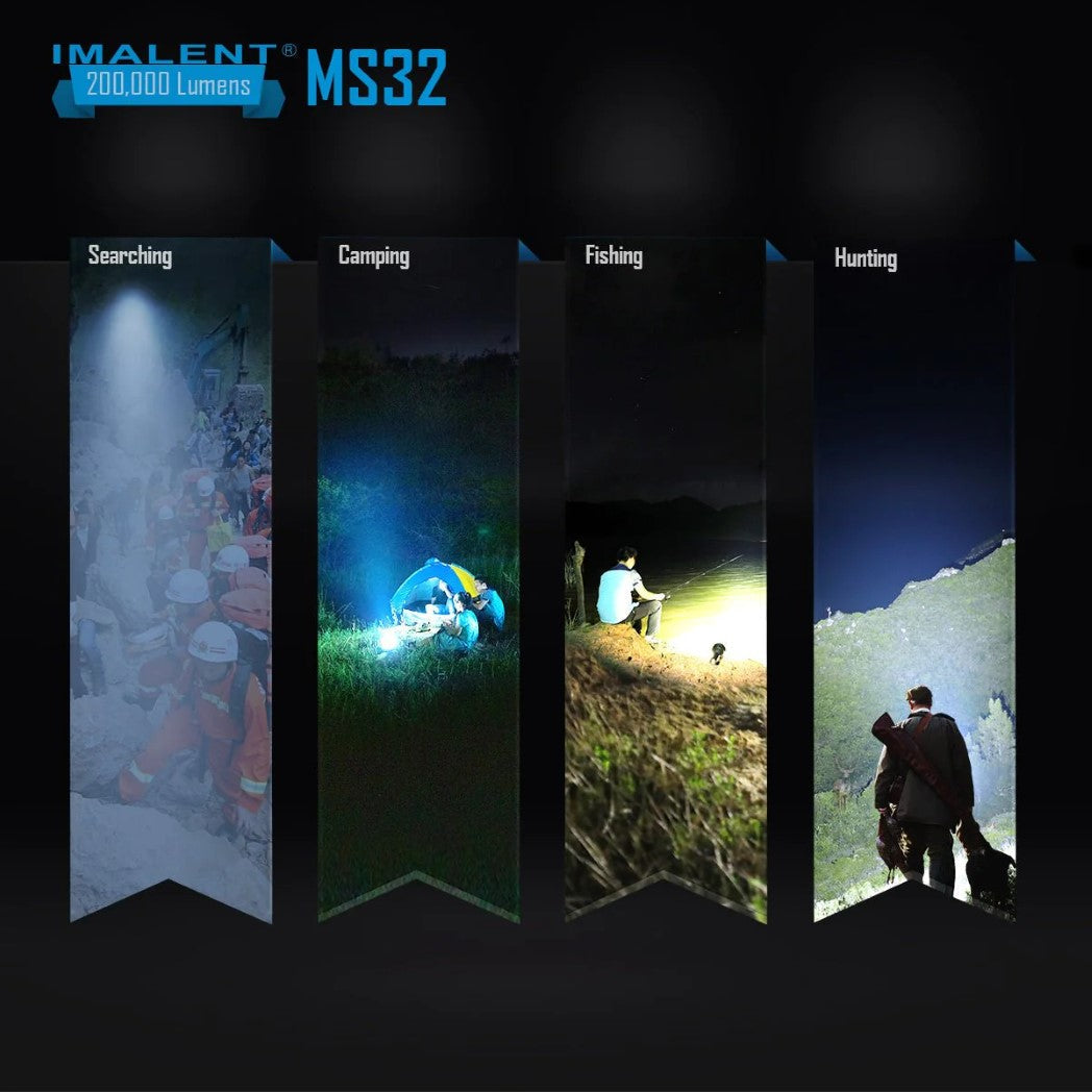 IMALENT MS32 200, 000 Lumens Brightest Flashlight – Image 5