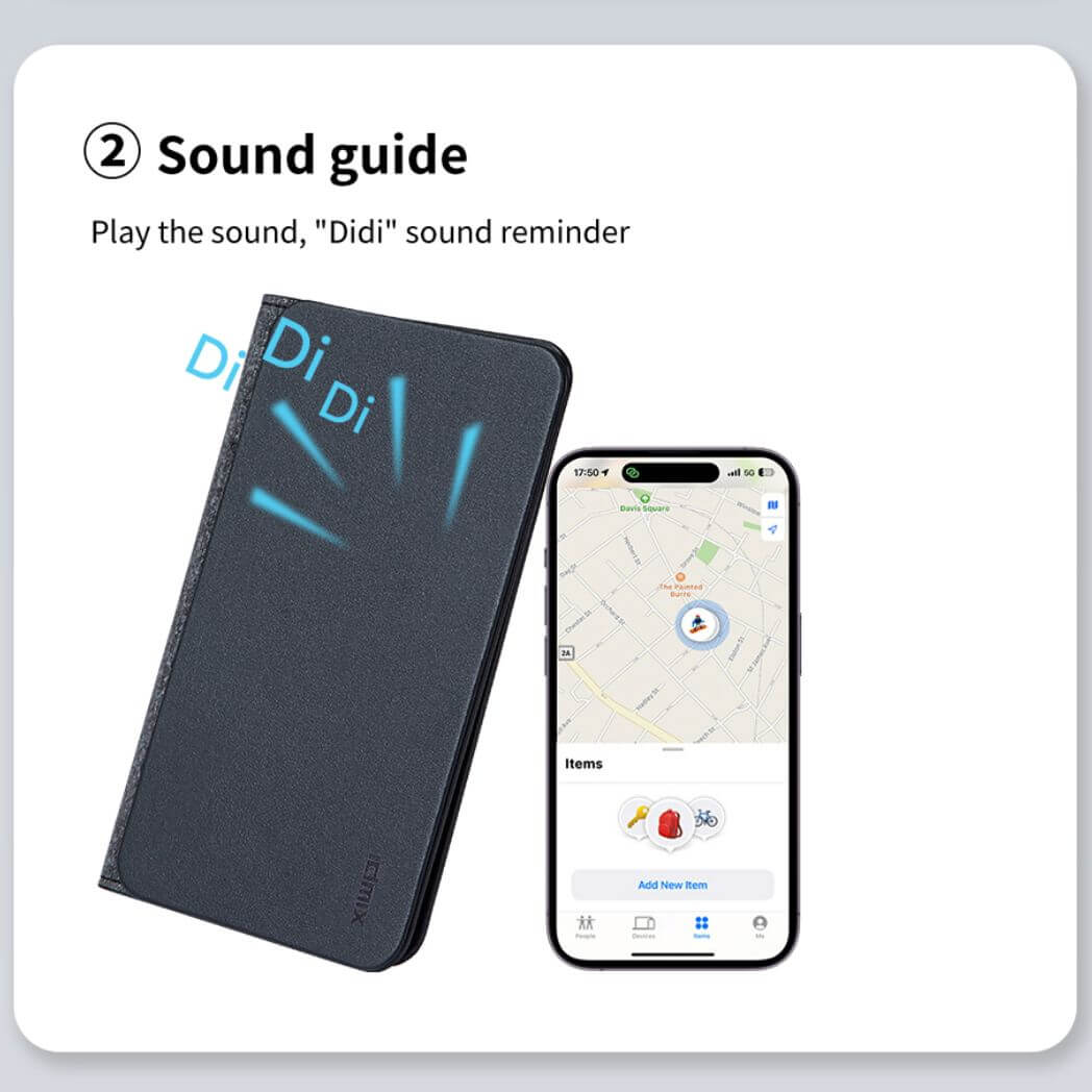 Idmix Air Passport (Air 02) – Smart Location Passport & Card Bag – Image 4
