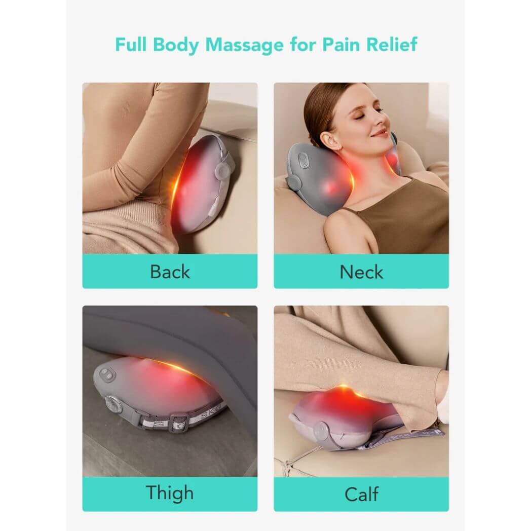 SKG T1-2 Pro Shiatsu Back & Neck Massager with Heat – Image 5