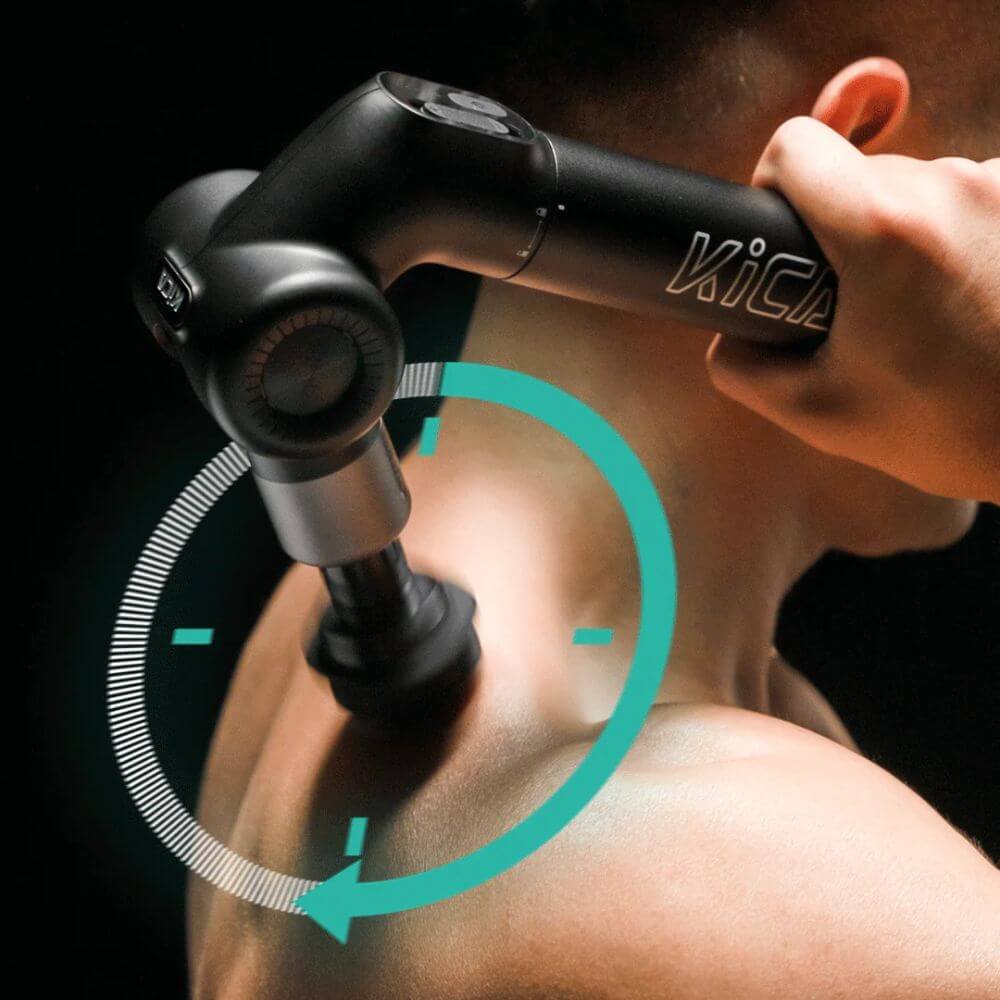 KiCA EVO Foldable Massage Gun with Retractable Handle – Image 6