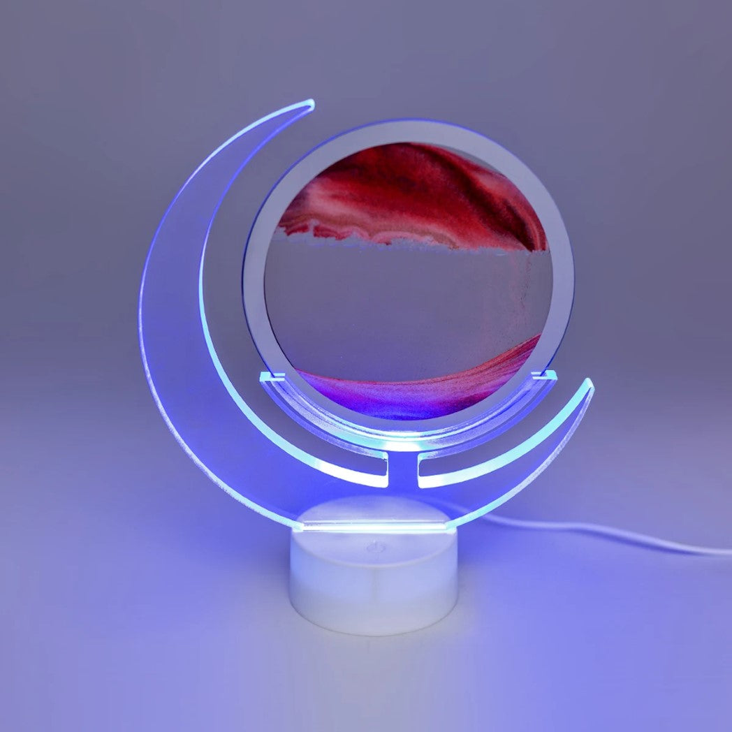 LED Quicksand Night Light with 7 Colors – Image 3
