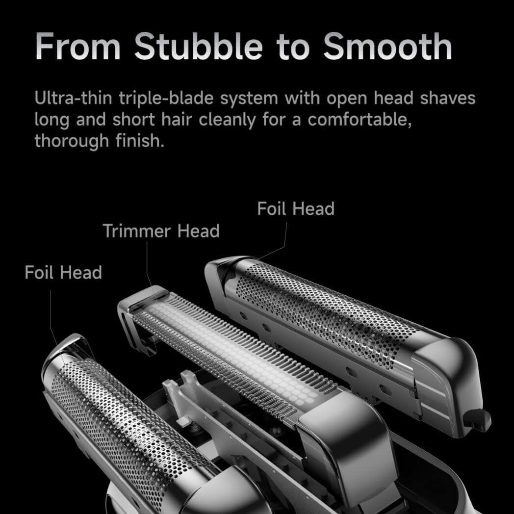 Laifen P3 Pro Men’s Electric Shaver – High-Speed Motors, 12, 000 Cuts/Min – Image 3