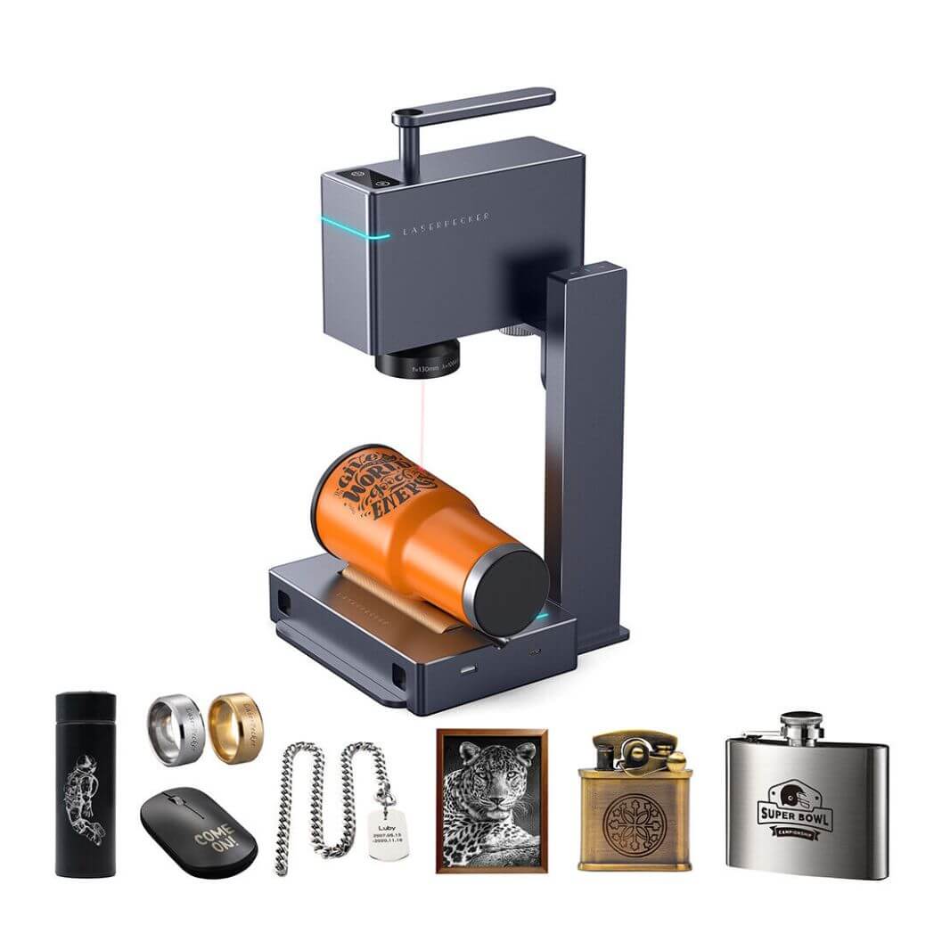 LaserPecker 3 Laser Engraver Delux – High Precision Metal & Plastic Engraver – Image 2