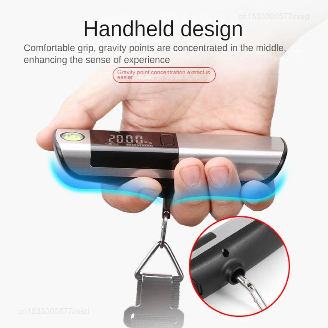 50KG Digital Luggage Scale with Built-in 1M Measure Tape – Image 3