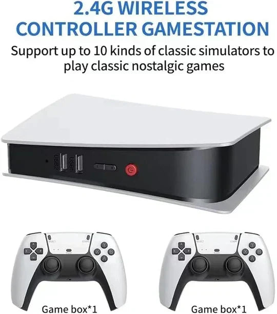 M5 Game Console 2.4GHz Wireless Controller, 4K HD, 15000+ Retro Games – Image 2