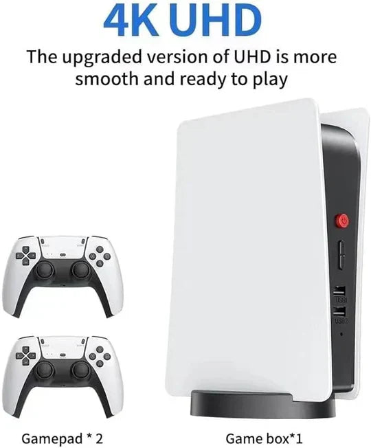 M5 Game Console 2.4GHz Wireless Controller, 4K HD, 15000+ Retro Games – Image 4