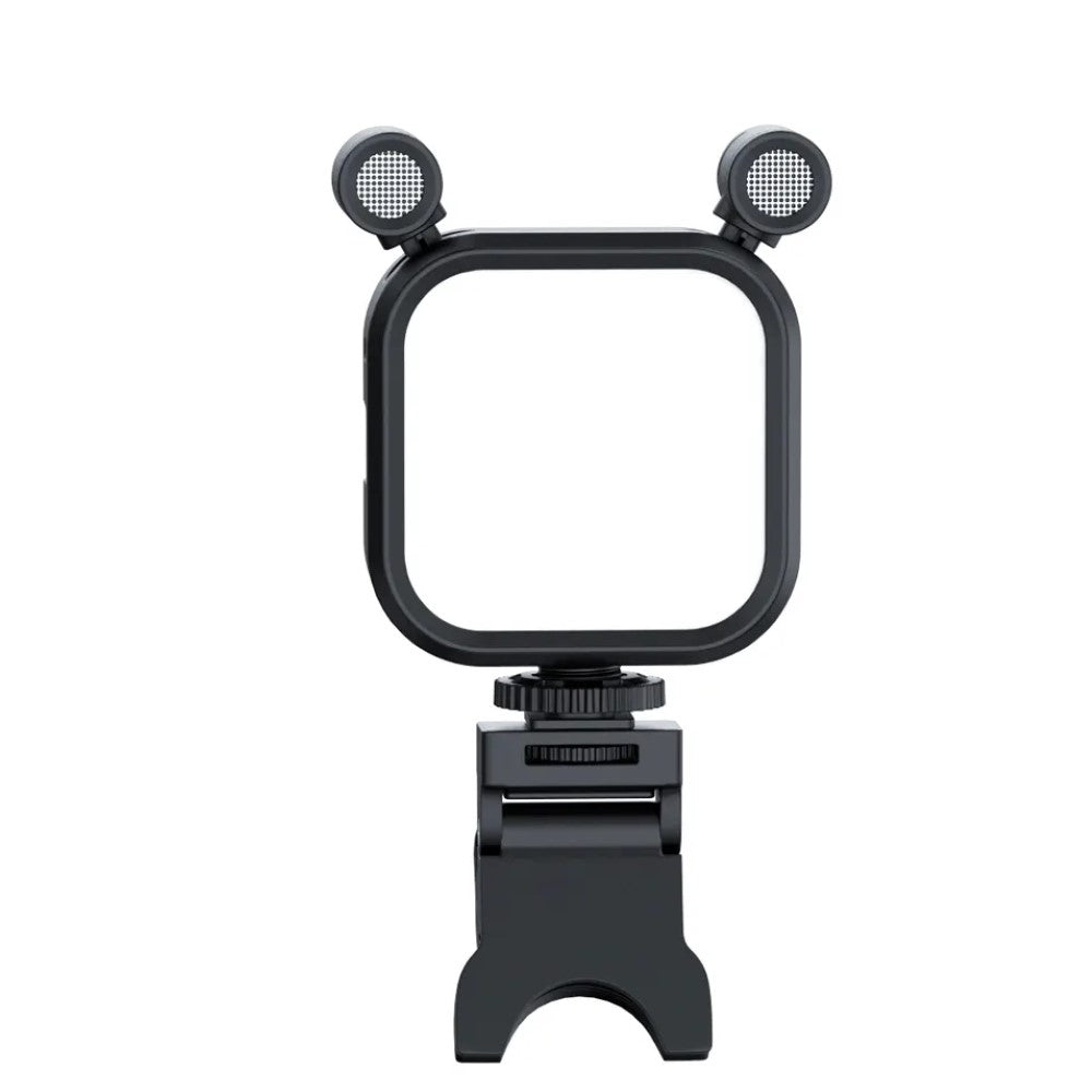 2-in-1 Microphone RGB LED Light For Vlogging – Image 2