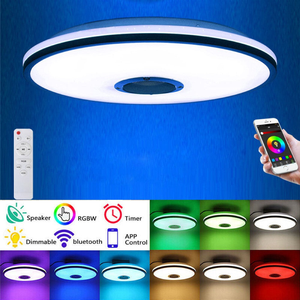 Smart Bluetooth Music Ceiling Light APP & Remote Control – Image 6