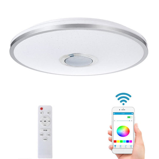 Smart Bluetooth Music Ceiling Light APP & Remote Control