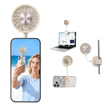 N28 Handheld Magnetic Suction Fan – 1800mAh Battery