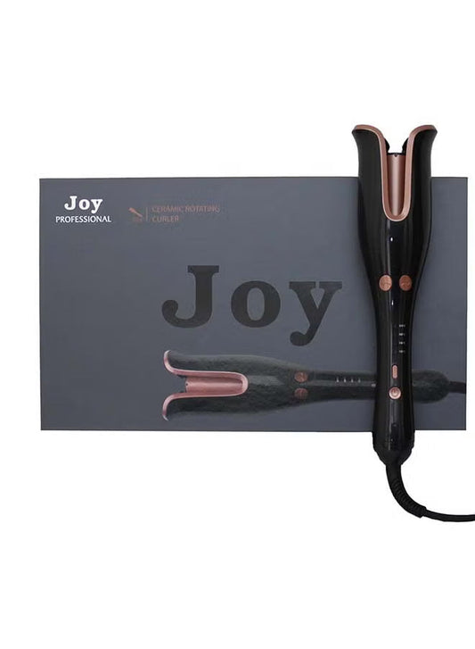JOY PROFESSIONAL Hair Curler – Black & Rose Gold Curling Iron