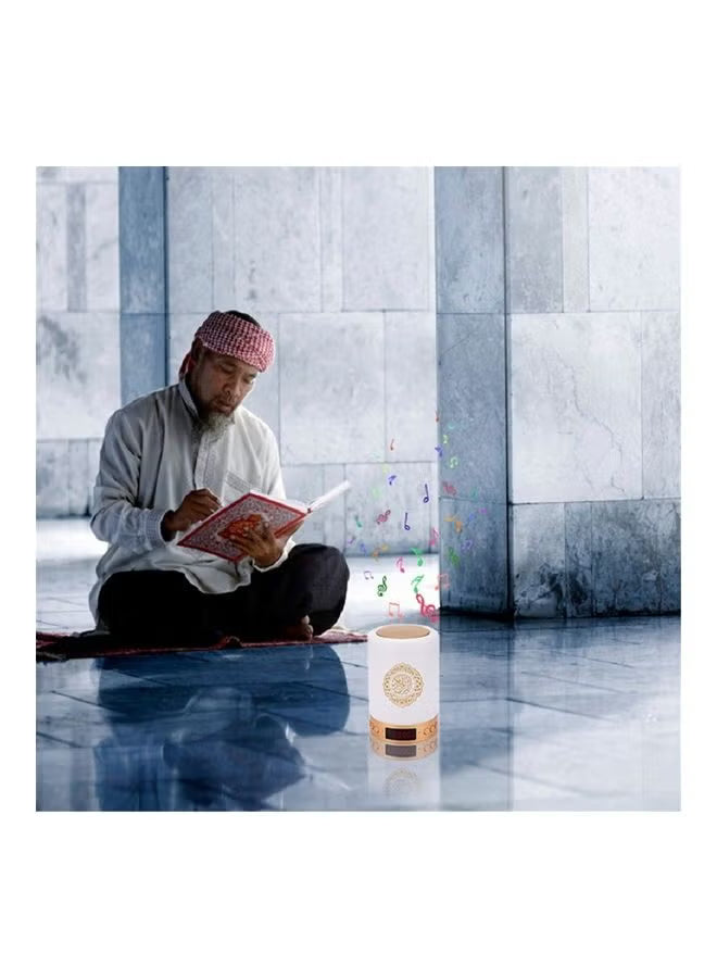 Portable Quran Touch Speaker with Bluetooth & LED Lamp – Image 4