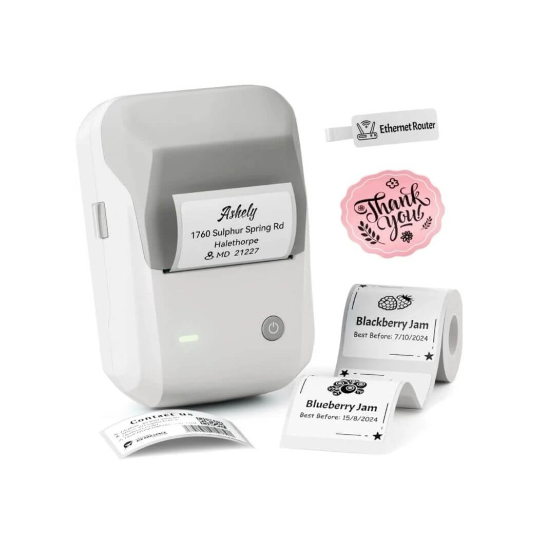 NIIMBOT B1 Pro Label Maker – 300 DPI Bluetooth Thermal Label Printer – Image 8