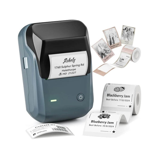 NIIMBOT B1 Pro Label Maker – 300 DPI Bluetooth Thermal Label Printer
