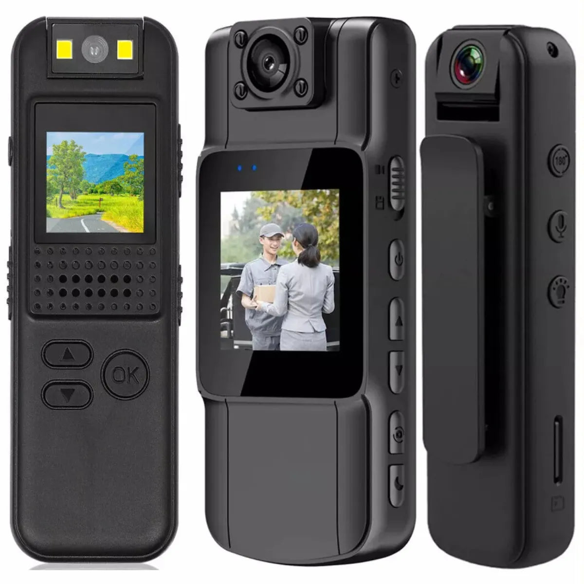 Night Vision Law Enforcement Camera with Screen