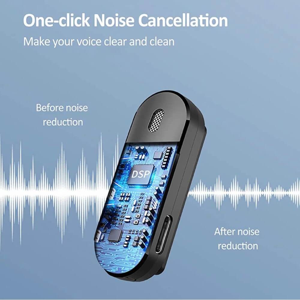 360° Omnidirectional Mini Wireless Lavalier Microphone For Vlogging – Image 5