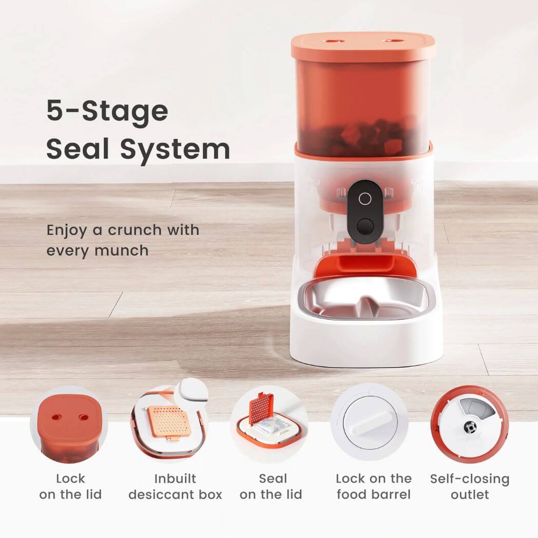 PAWAii Smart Pet Feeder with App Control for Cats & Dogs – Image 5