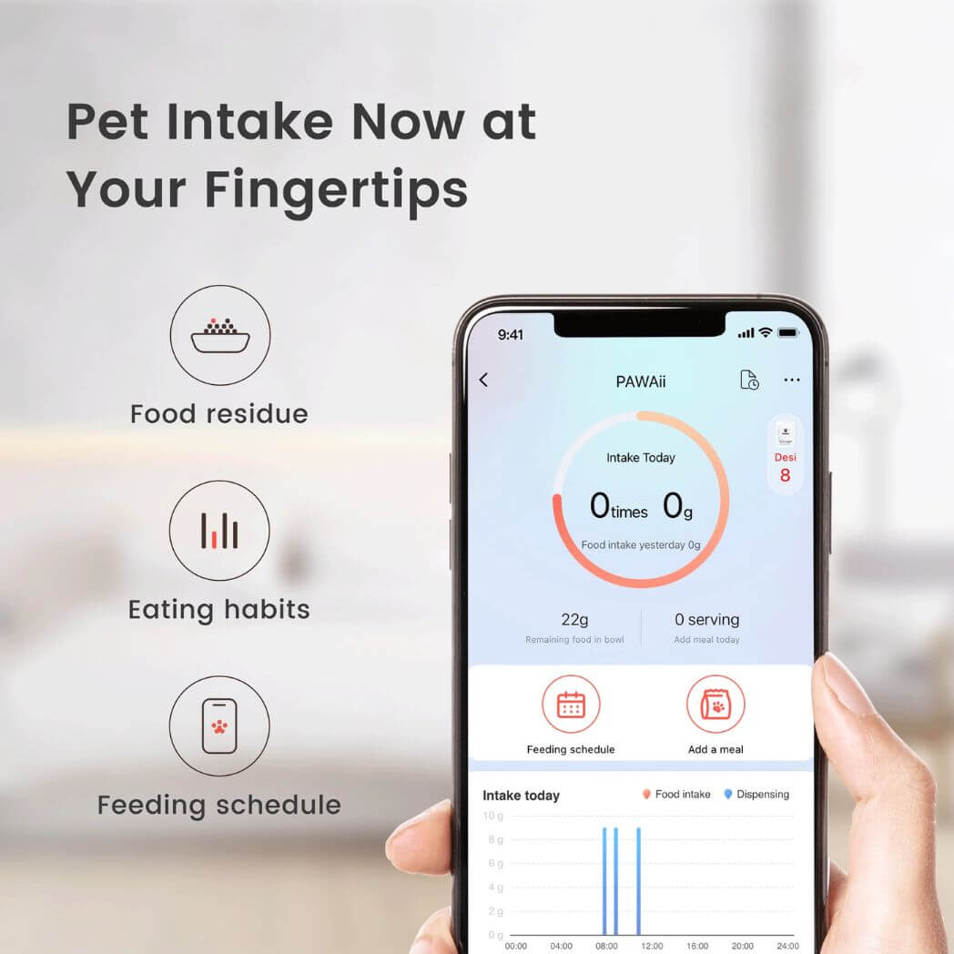 PAWAii Smart Pet Feeder with App Control for Cats & Dogs – Image 8