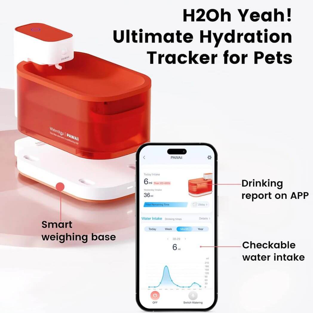 PAWAii Wireless Pet Water Fountain Pro for Cats & Dogs – Image 6