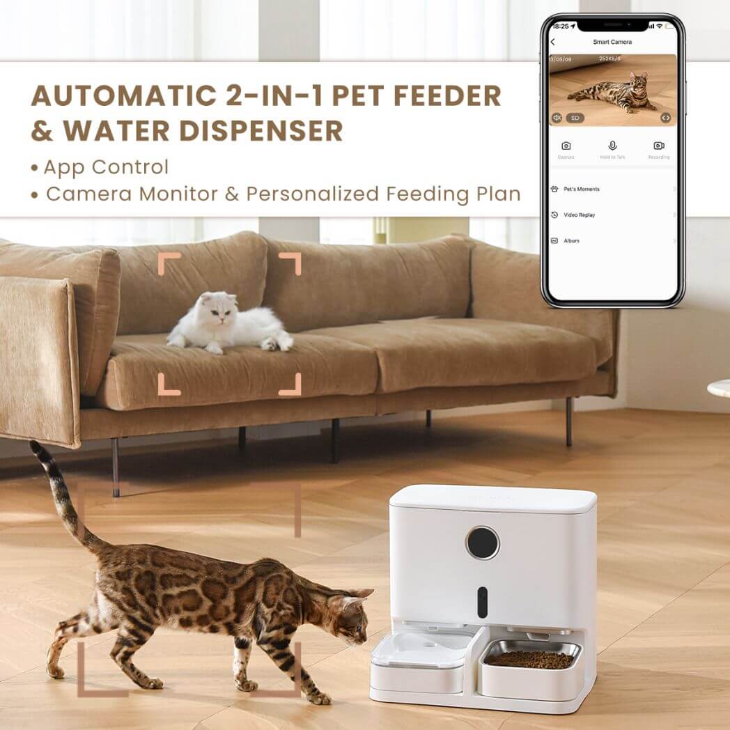 Pet Marvel 2-in-1 Pet Feeder & Water Dispenser – Image 3