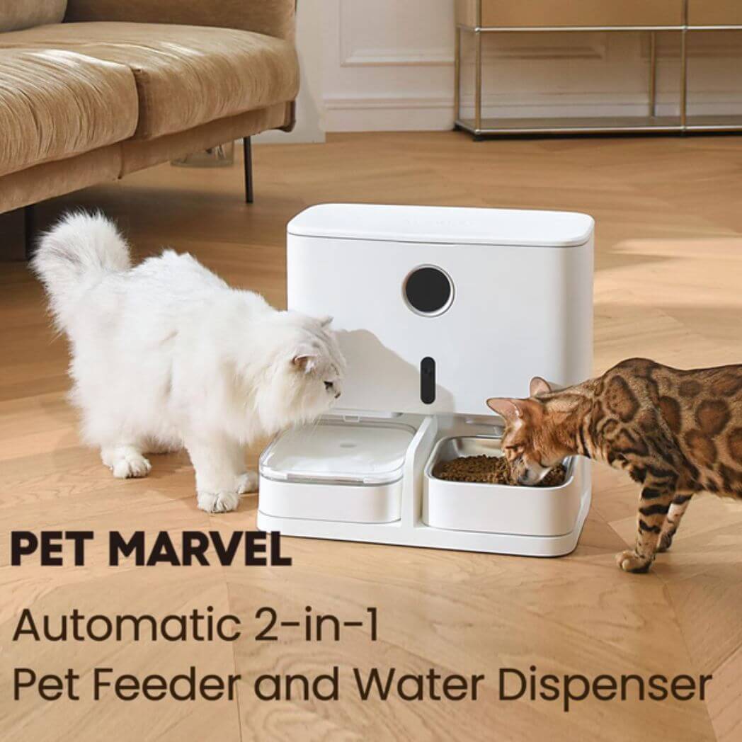 Pet Marvel 2-in-1 Pet Feeder & Water Dispenser – Image 4