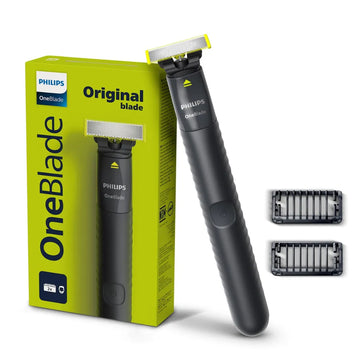 Philips OneBlade Original with 3 Combs – Trim Edge & Shave Comfortably