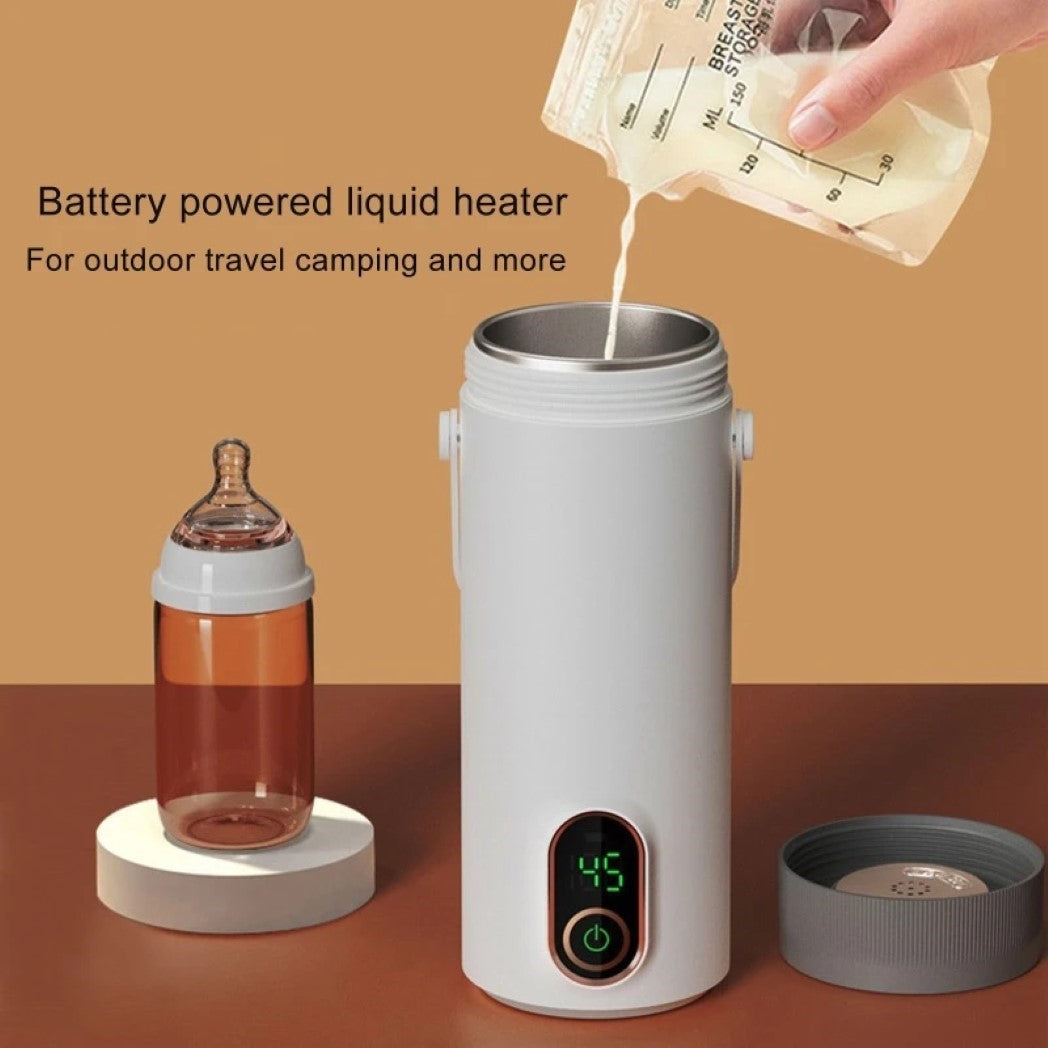 Portable Electric Kettle Rechargeable Travel Car 400ml – Image 2