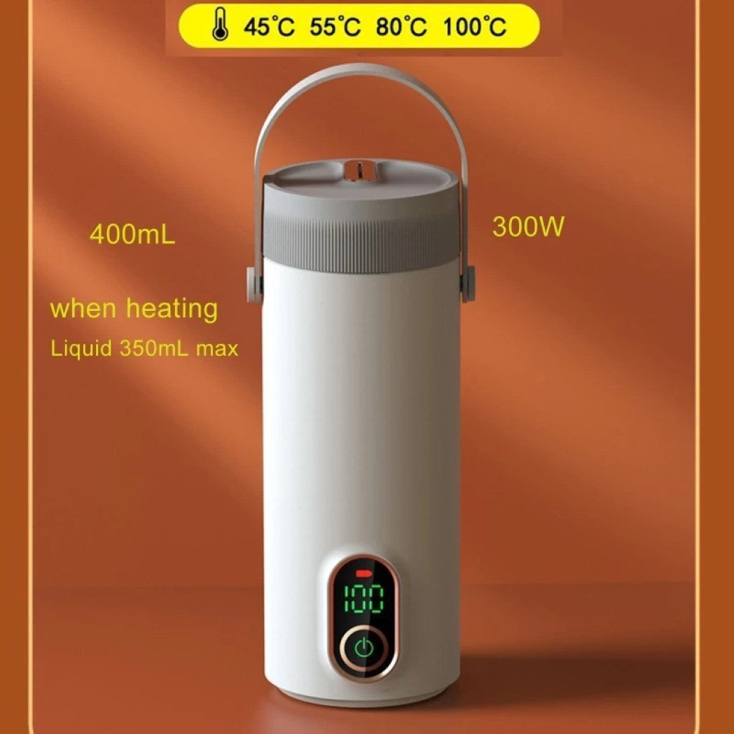 Portable Electric Kettle Rechargeable Travel Car 400ml – Image 4