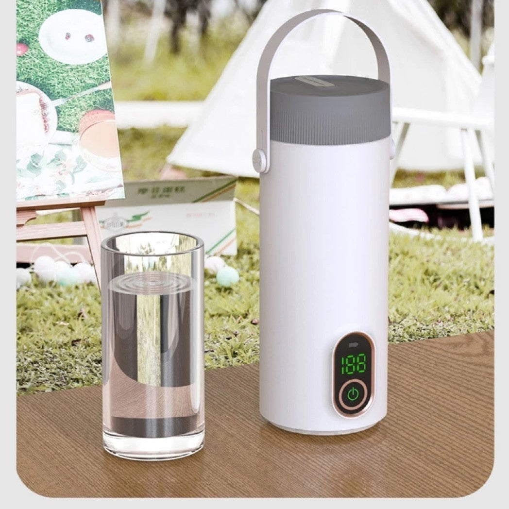Portable Electric Kettle Rechargeable Travel Car 400ml – Image 8