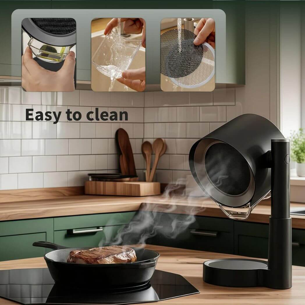 Portable Kitchen Range Hood YG-KH868 – Ductless Smoke Extractor Fan – Image 5