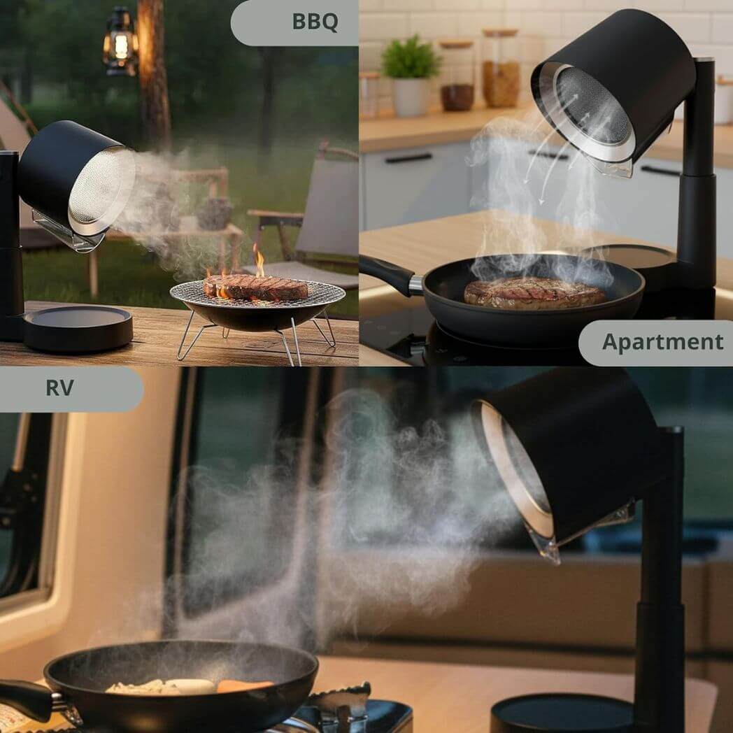 Portable Kitchen Range Hood YG-KH868 – Ductless Smoke Extractor Fan – Image 4