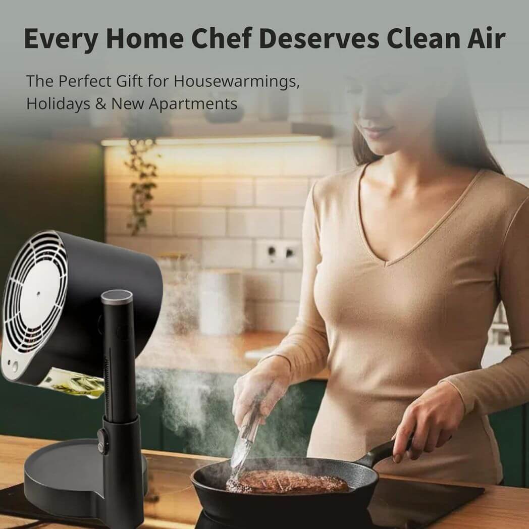 Portable Kitchen Range Hood YG-KH868 – Ductless Smoke Extractor Fan – Image 2