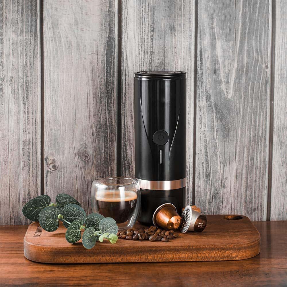 Cera+ Portable Mini Espresso Machine – Rechargeable Car Coffee Maker – Image 4