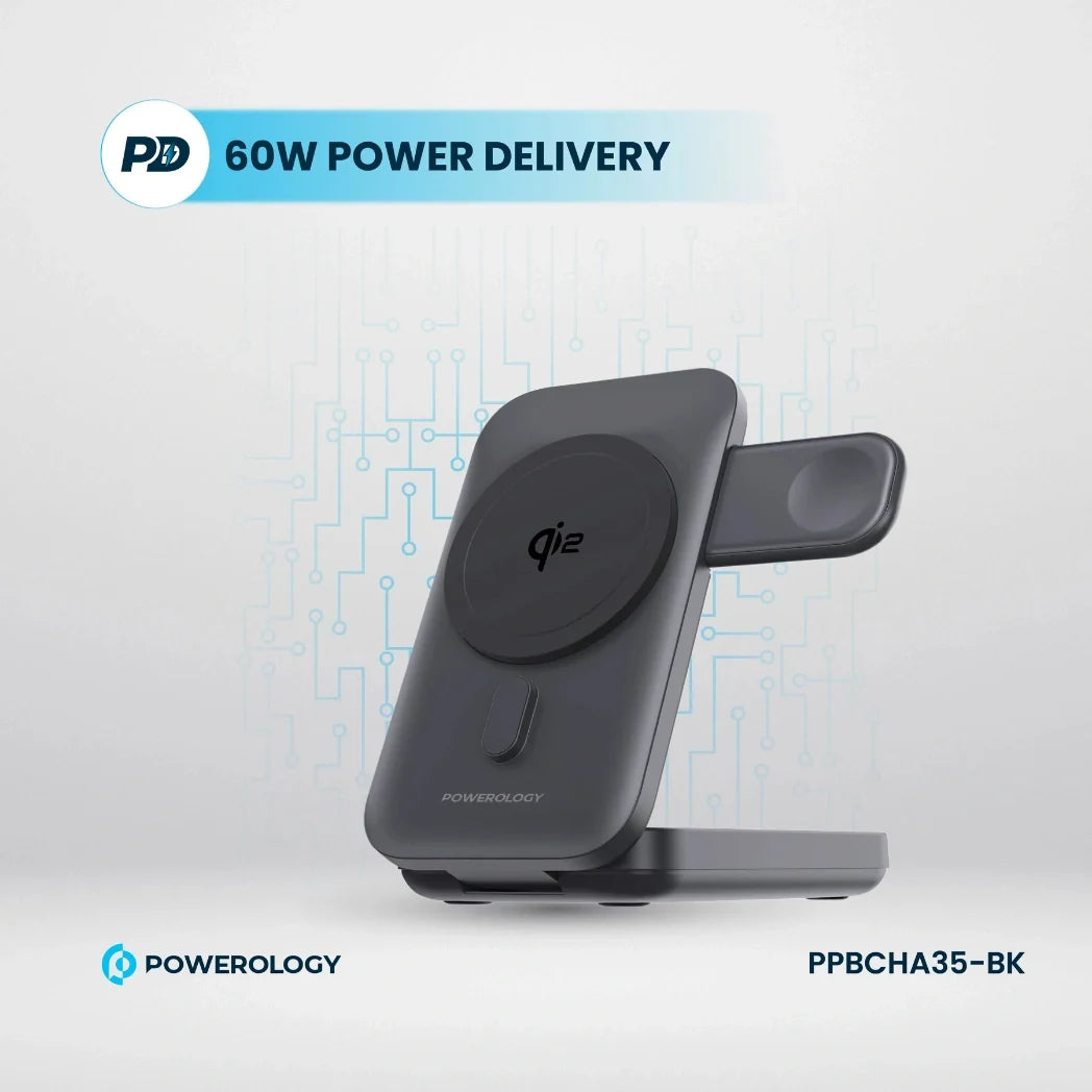 Powerology 10000mAh Qi2 MagSafe Power Bank 15W for iPhone – Image 6