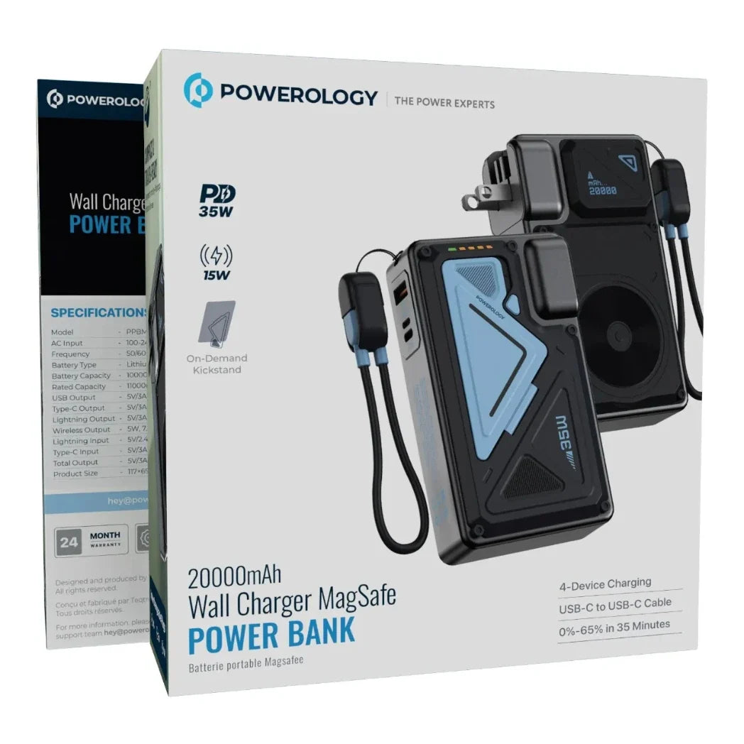 Powerology 20000mAh MagSafe Power Bank with 35W PD – Image 5