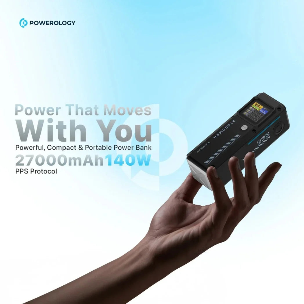 Powerology 27000mAh Power Bank with 140W PD 3.1 – Image 6