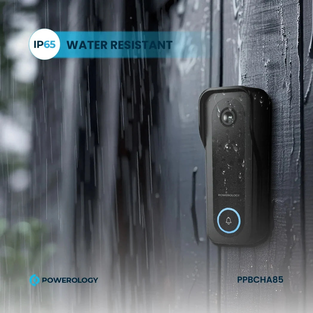 Powerology 3MP Smart Camera Doorbell 5200mAh IP65 – Image 5