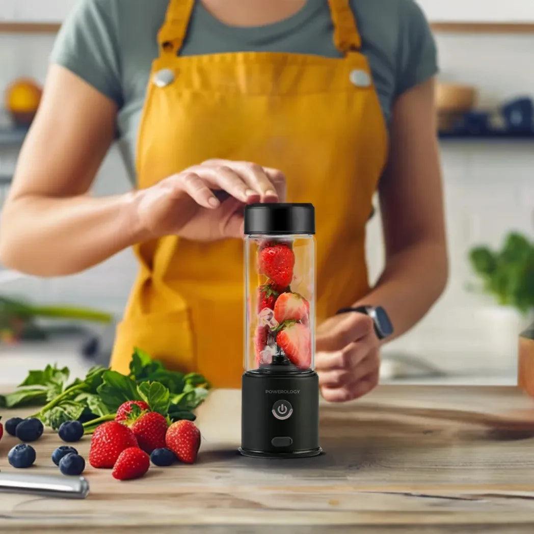 Powerology 6-Blade Portable Juicer 126W 450mL – Image 6