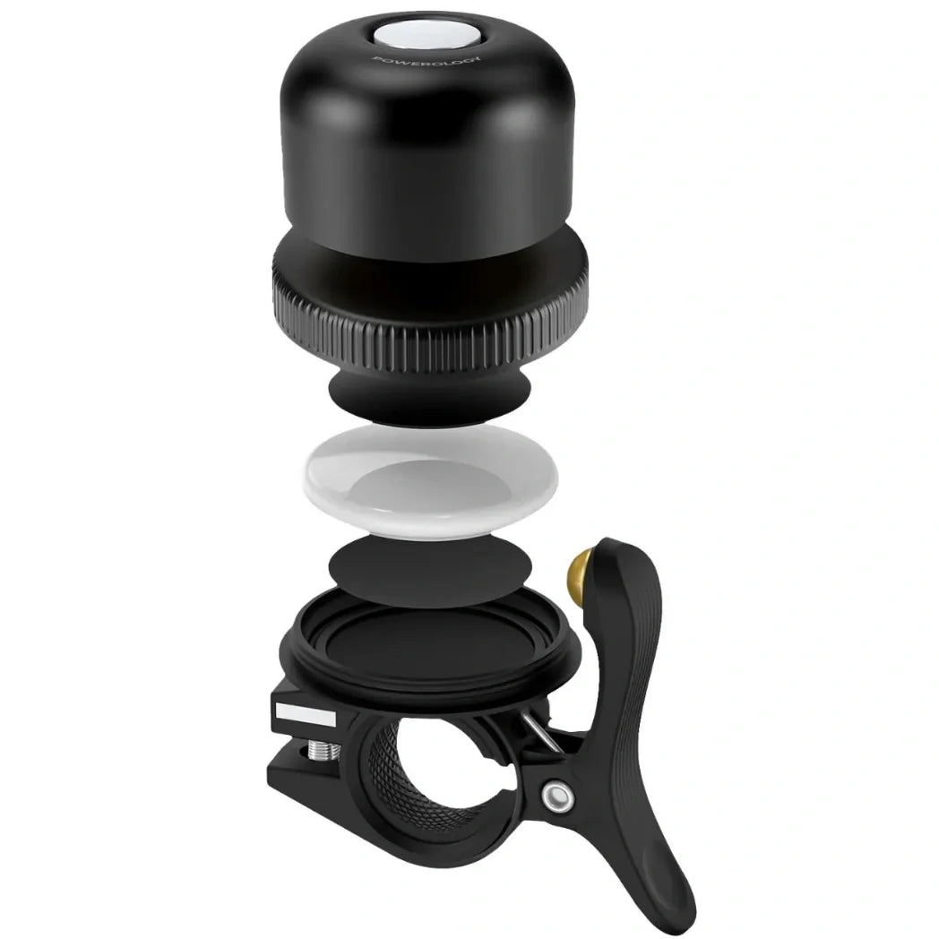 Powerology Bicycle Scooter Bell with AirTag Mount – Image 2
