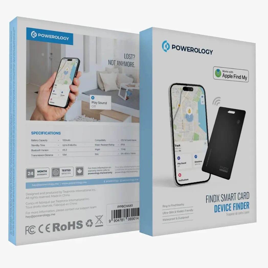 Powerology Findx Smart Card Device Finder Bluetooth Tracker – Image 4