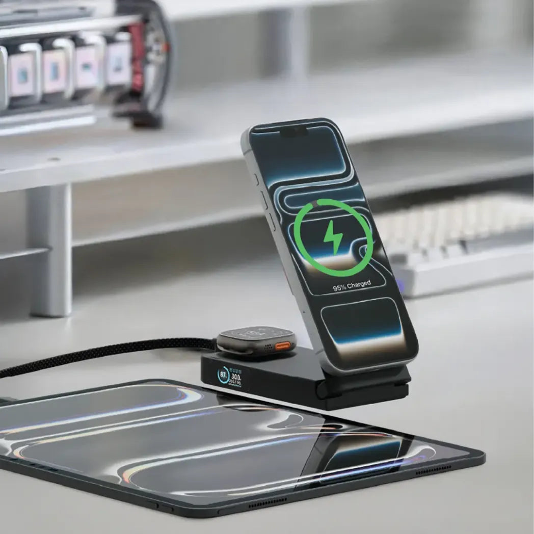 Powerology FlipMag 10000mAh Qi2 Power Bank with 30W PD – Image 2