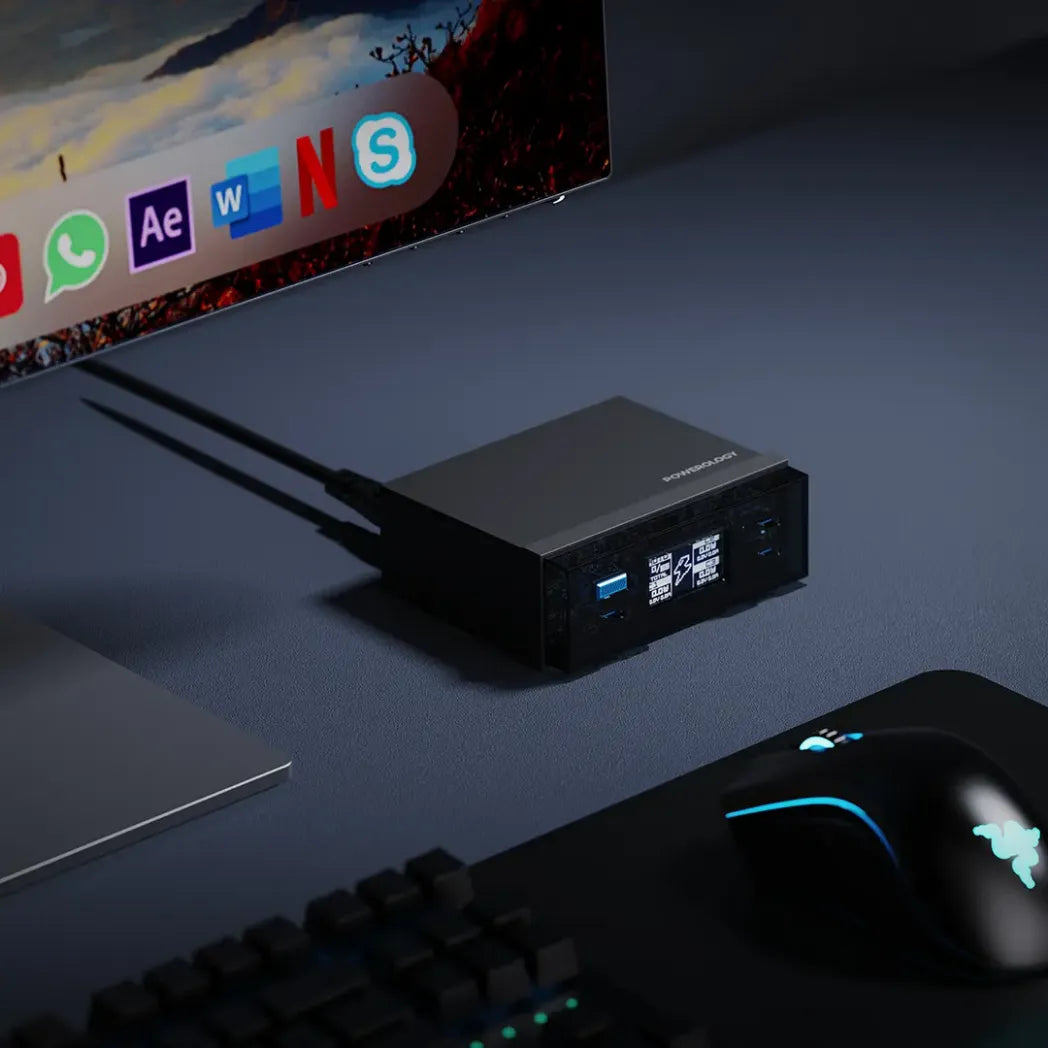 Powerology Power Hub 65W Desktop Charging Station – Image 4