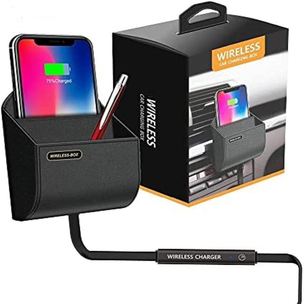 Wireless Car Charger Box Fast Phone Wireless Charging Pad Stand – Image 6