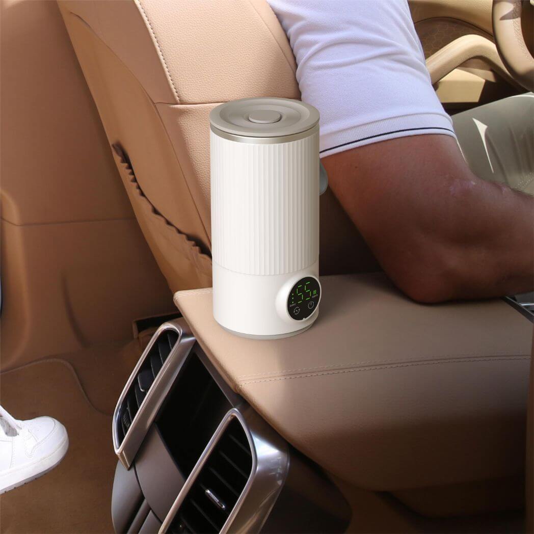 Rechargeable Insulated Mixing Cup – Stainless Steel Coffee Cup – Image 4